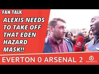 Alexis Needs To Take Off That Eden Hazard Mask!! | Everton 0 Arsenal 2
