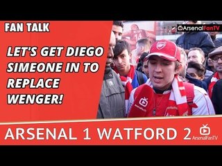 Let's Get Diego Simeone In To Replace Wenger! | Arsenal 1 Watford 2