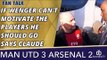If Wenger Can't Motivate The Players He Should Go says Claude | Man Utd 3 Arsenal 2