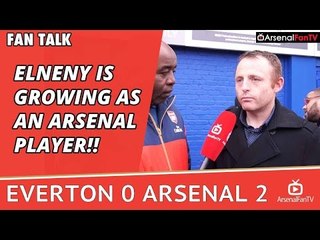 Elneny Is Growing As An Arsenal Player!! | Everton 0 Arsenal 2