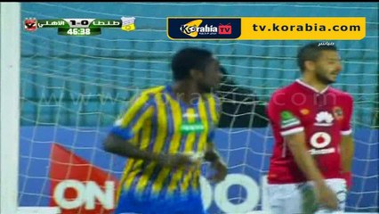 ملخص مباراة طنطا 1 - 1 الاهلي  .. الدوري المصري