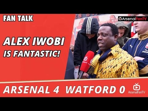 Alex Iwobi Is Fantastic! | Arsenal 4 Watford 0