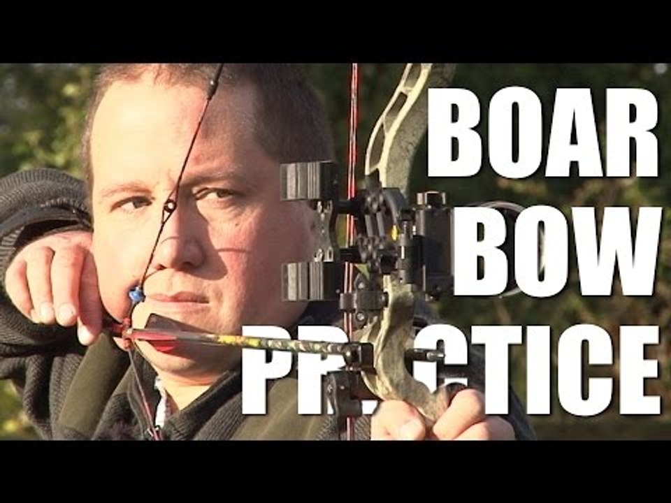 Boar Bow Practice