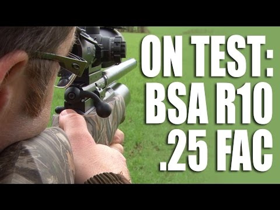 On test: BSA R10 in .25 FAC
