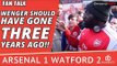 Wenger Should Have Gone Three Years Ago!! | Arsenal 1 Watford 2