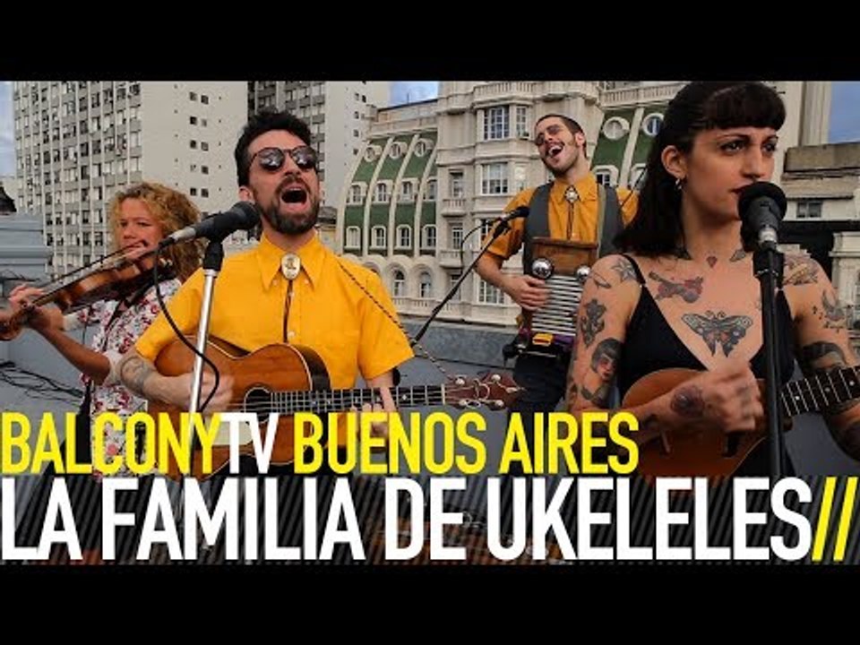LA FAMILIA DE UKELELES - TRAIN (BalconyTV)