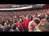 Arsenal Fans Celebrating St Totteringham's day Inside The Emirates (Brilliant Fan Footage)
