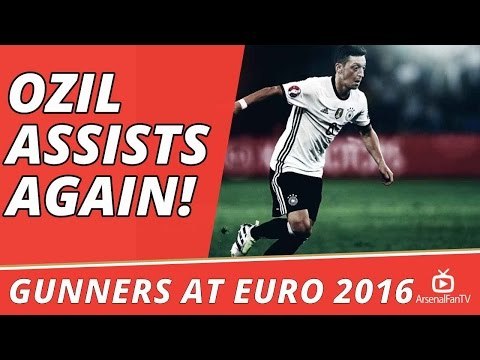 Germany v Ukraine 2-0 | Gunners At Euro 2016 | Ozil Assists Again!