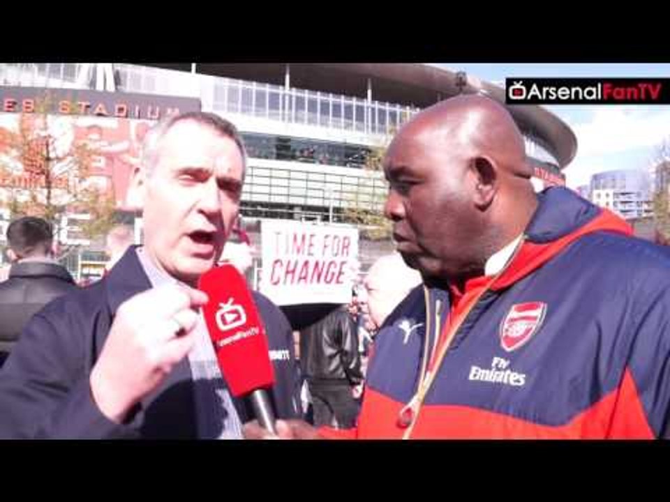 Arsenal v Norwich City | The Time For Change Protest!