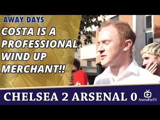 Diego Costa Is a Professional Wind Up Merchant!! | Chelsea 2 Arsenal 0
