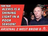 Arsenal v West Brom 2 - 0 | Alexis Is A Shining Light In A Poor Season!