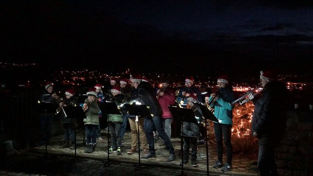 Ensemble de cuivres du conservatoire Olivier-Douchain à la chapelle Saint-Roch de Saint-Dié