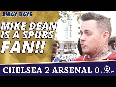 Mike Dean Is a Spurs Fan!! | Chelsea 2 Arsenal 0