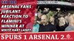 Arsenal Fans Jubilant Reaction To Flamini's Winner At White Hart Lane!!