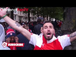 Arsenal vs Man City 3 - 2 | Incredible Swedish Gooners March To The Stadium!