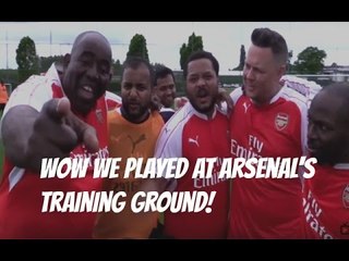 WOW!!! We Played At Arsenal's Training Ground!