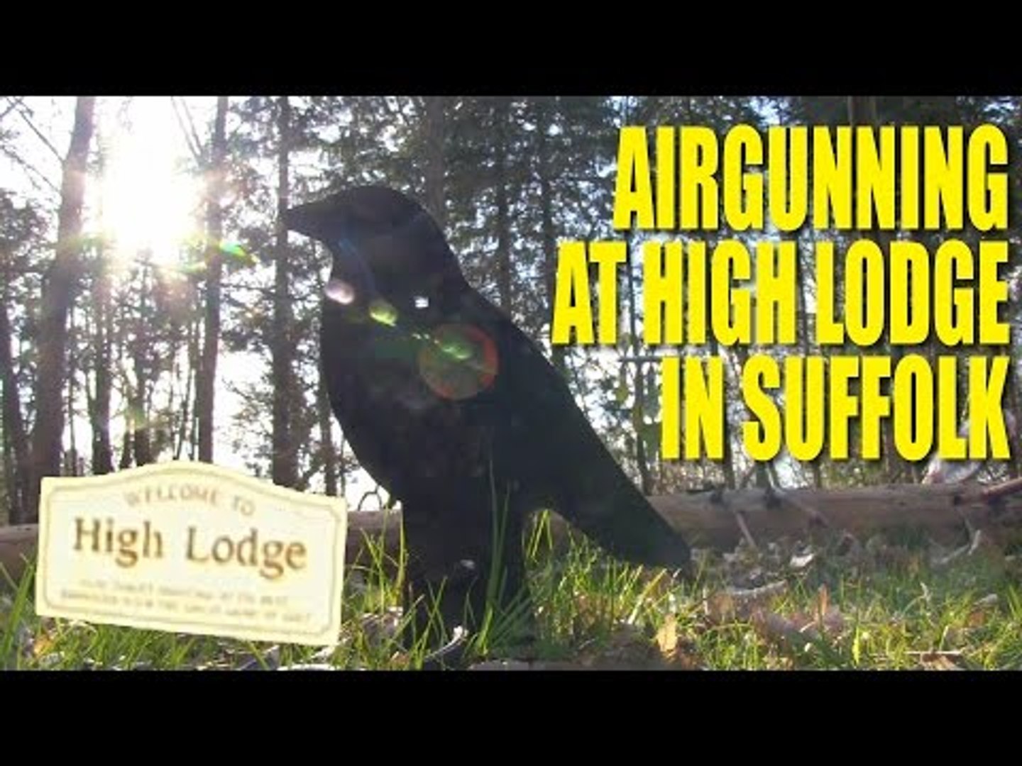 ⁣The Airgun Range at High Lodge in Suffolk