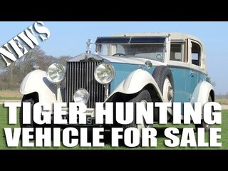 Tiger Hunting Vehicle For Sale - Fieldsports Channel News