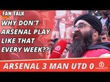 Why Don't Arsenal Play Like That Every Week??  | Arsenal 3 Man Utd 0