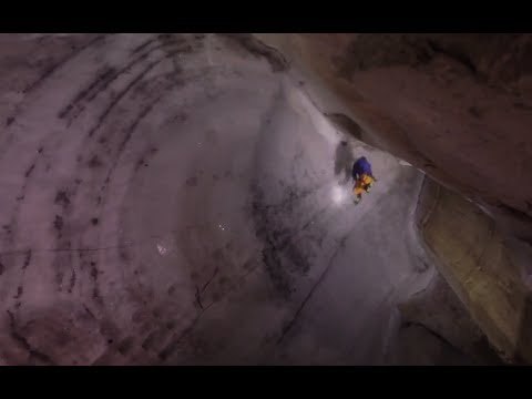 Tim Emmett, Ice Climbing Cave Overhang | EpicTV Climbing Daily, Ep. 166