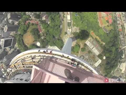 2870 jumps in 4 days @ KL Tower BASE Jump 2013 | Aerial Chronicles of a Venetian, Ep. 5