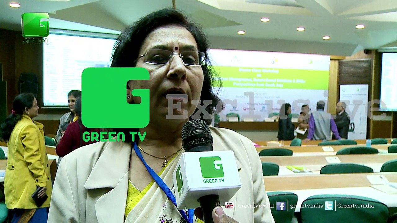 Delegates Speaking With Green TV In Master Class workshop on  "Ecosystem Management, Nature Based Solutions and SDGs