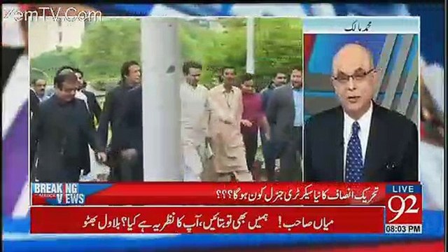 Why Maryam Nawaz will be worried due to Jahangir Khan Tareen's disqaulification ? Listen Muhammad Malick's comments