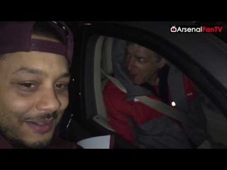 Arsenal vs Reading 2-0 | Troopz Poses With Arsene Wenger!