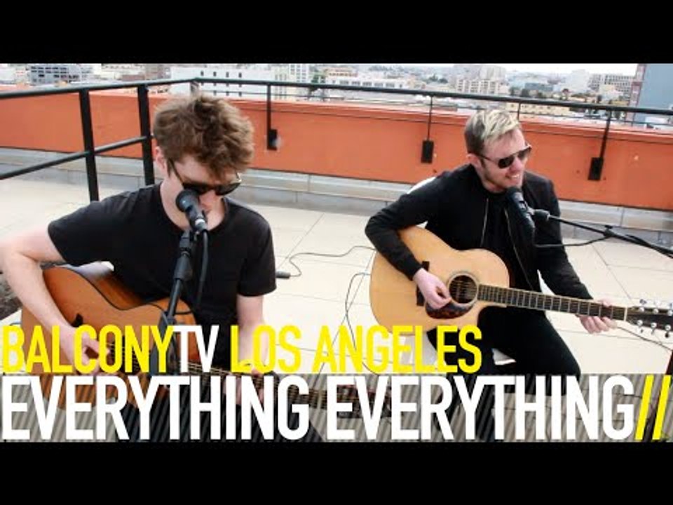 EVERYTHING EVERYTHING - DISTANT PAST (BalconyTV)