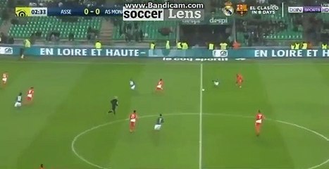 Djibril Sidibe Goal HD - St Etienne 0-1 Monaco 15.12.2017