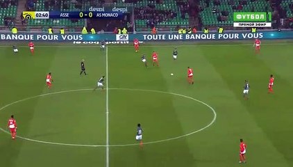 Djibril Sidibe Goal HD -St Etienne	0-1	Monaco 15.12.2017