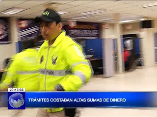 Investigan red de corrupción que tramita documentos de tránsito