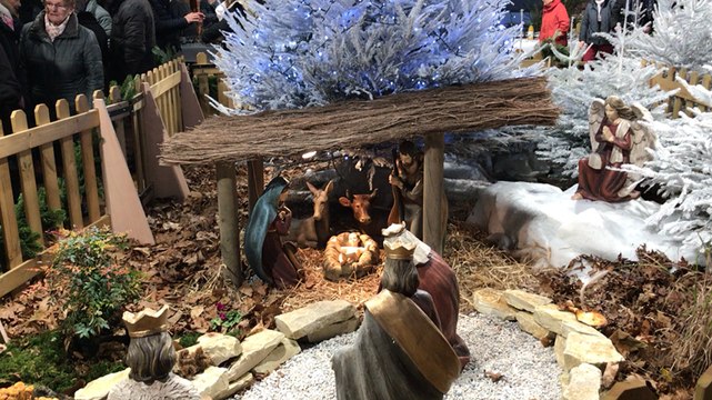 Exposition de crèches au Marché Couvert