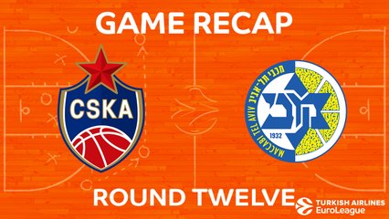 Highlights: CSKA Moscow - Maccabi FOX Tel Aviv