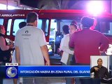 Intoxicación masiva en zona rural del Guayas