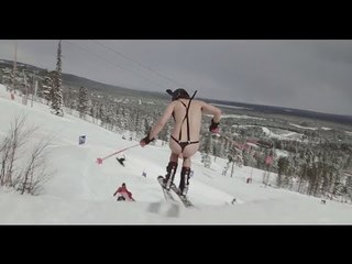Spring Freeskiing in Finland is Decadent and Depraved | SKIWITHAJ, Ep. 2