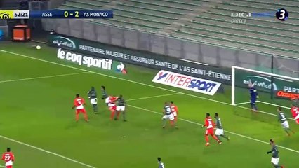 Fabinho Goal - St Etienne 0-3 AS Monaco 15-12-2017
