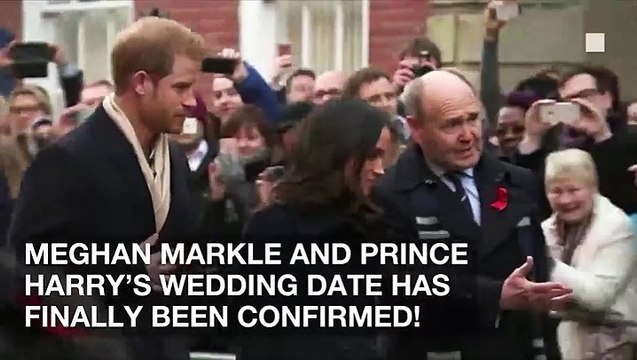 Meghan Markle & Prince Harry’s Wedding Date Revealed!