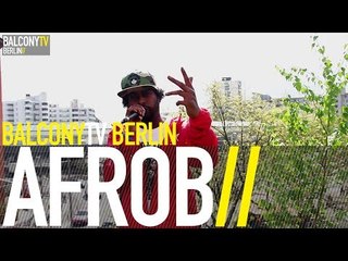 AFROB Delivers Inspiring Performance of 'IMMER WEITER' on BalconyTV 🎶