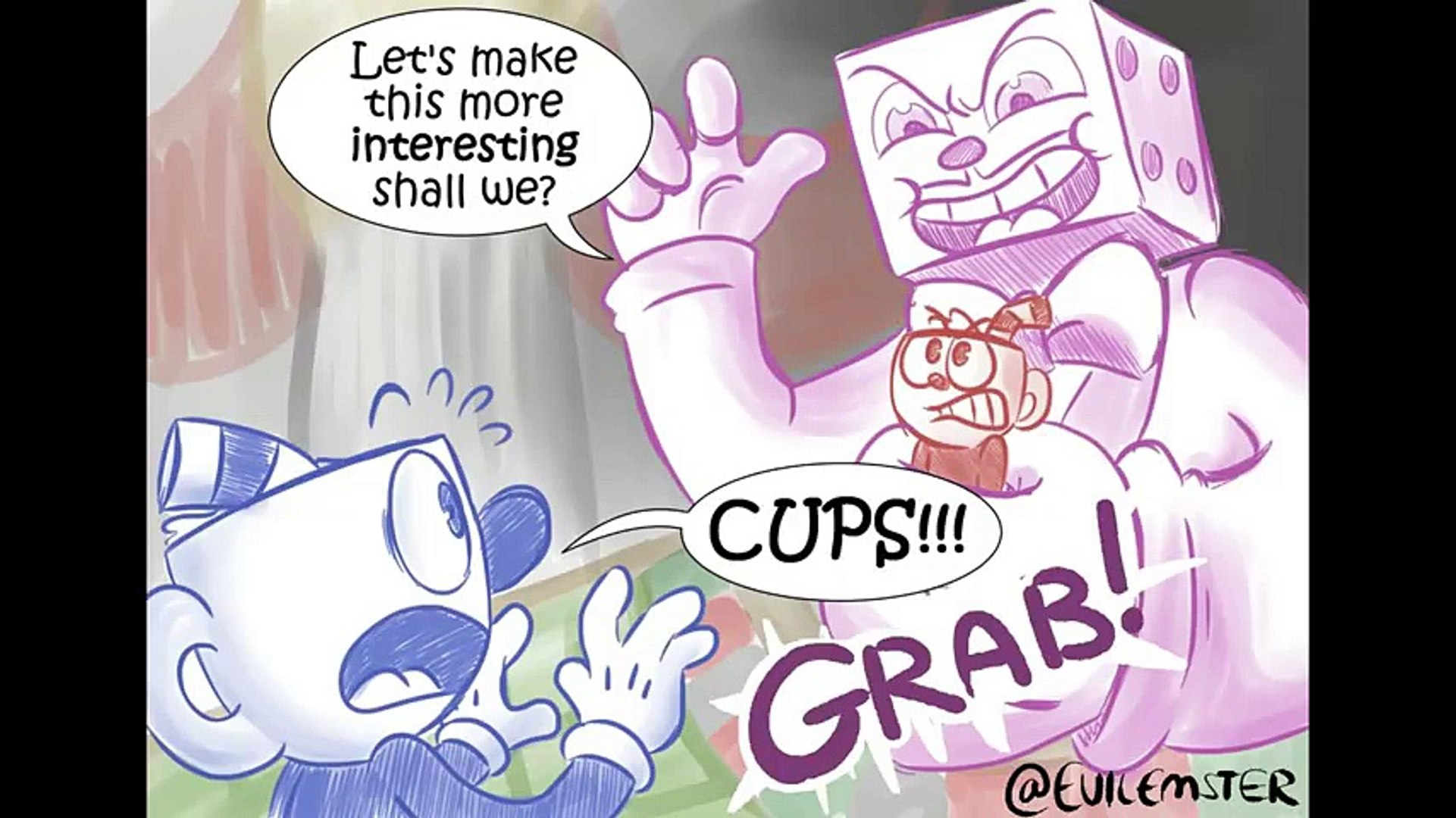 ⁣[Comic Dubs] Cuphead Comic Dubs #44 - Cuphead Comics! Cuphead Fanart! The Emster!