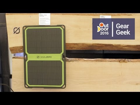 Goal Zero Nomad 7 Plus Solar Panel | Outdoor 2016