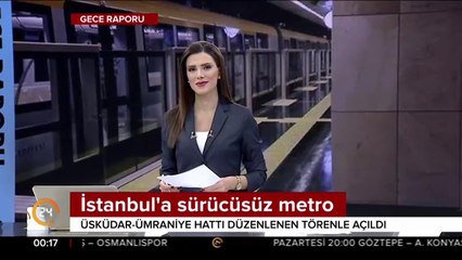 İstanbul'a sürücüsüz metro