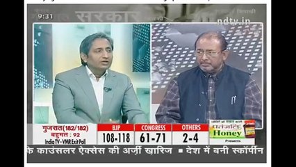 Ravish Kumar Prime Time , on Gujarat Exit Polls ( Part-2 , 14 December 2017)