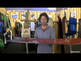 Jeremy Jones Shows Off His Funky New Powder Surfboard - ISPO 2015 | Epic TV Gear Geek