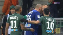 Saint-Etienne keeper sent off for protesting Monaco goal