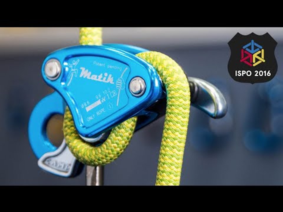 Camp Matik Best New Climbing Gear ISPO 2016 video Dailymotion