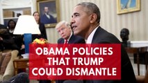 Obama policies that President Trump could dismantle in 2018