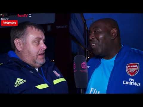 Stoke 1 Arsenal 0 | We Were Lucky, You Peppered Us! (Stoke Fan)