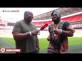 Arsenal v Chelsea | Kelechi Prays Over The Wembley Pitch!!