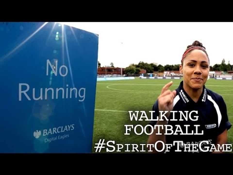 Arsenal's Alex Scott | Barclays Walking Football | #SpiritOfTheGame